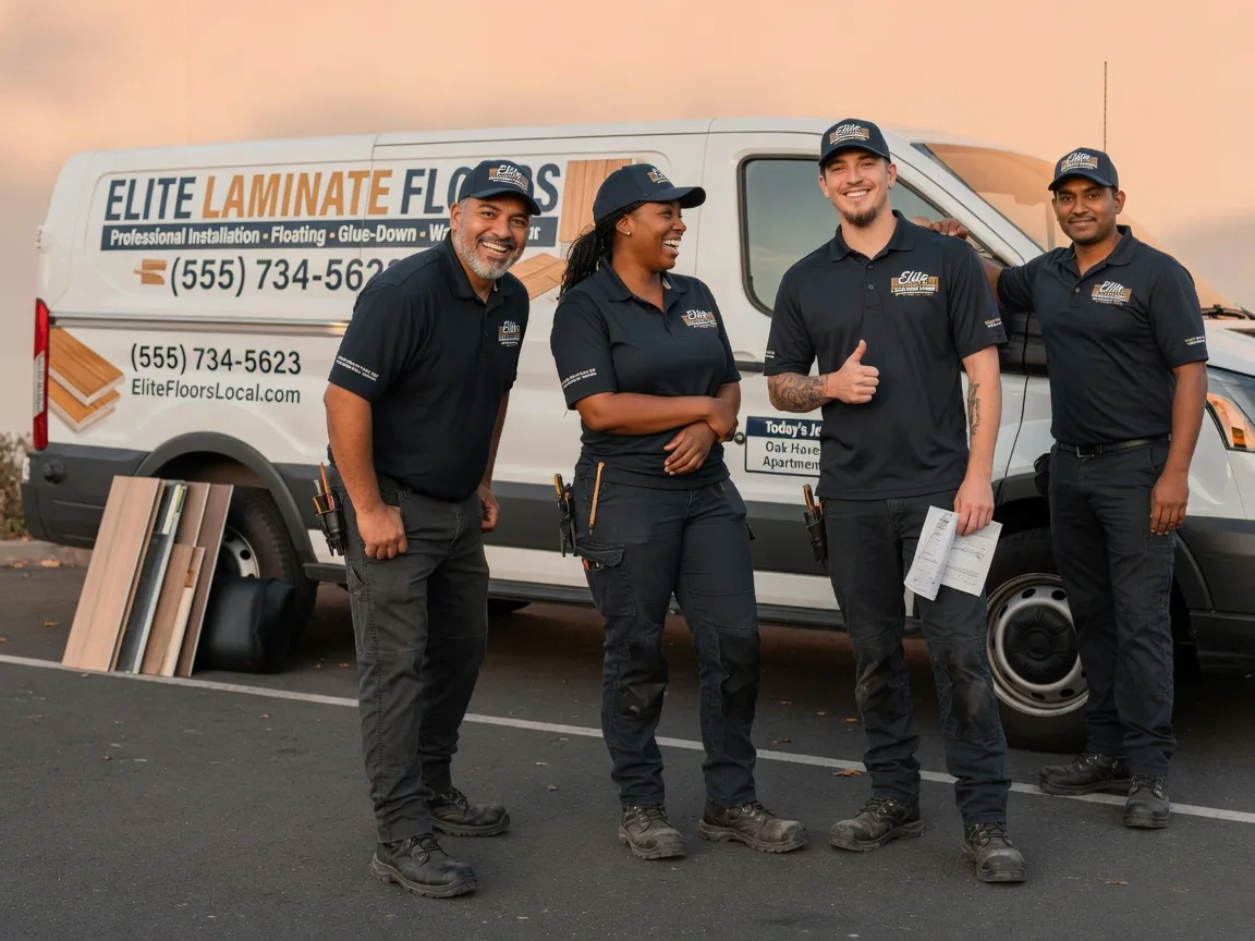 Laminate flooring installation company in Homer, MI